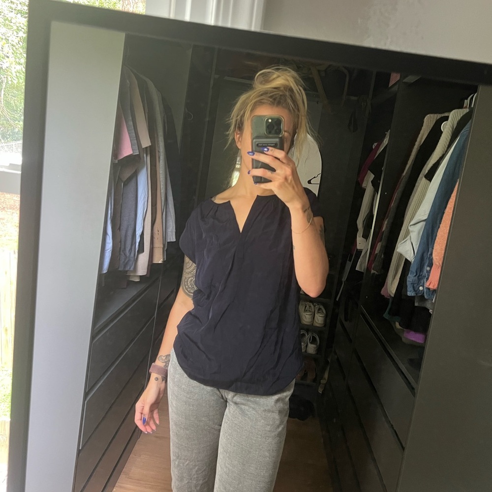 GAP Women's Navy Blouse